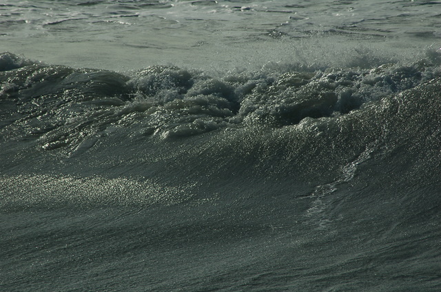 waves, Kure Beach